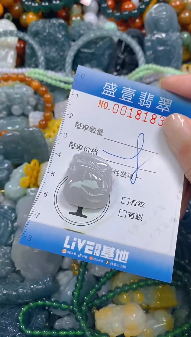 颈饰未镶嵌翡翠闪购0018183