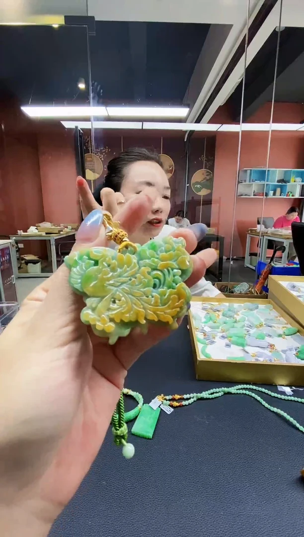 颈饰未镶嵌翡翠翡翠吊坠