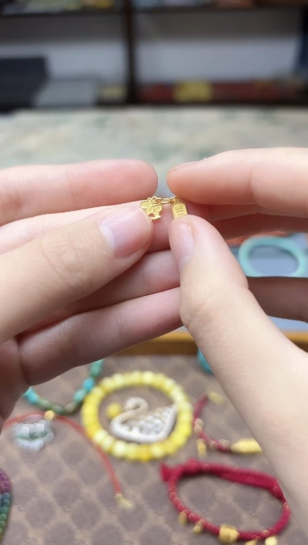 颈饰18K金18K金马配饰ZX赠链