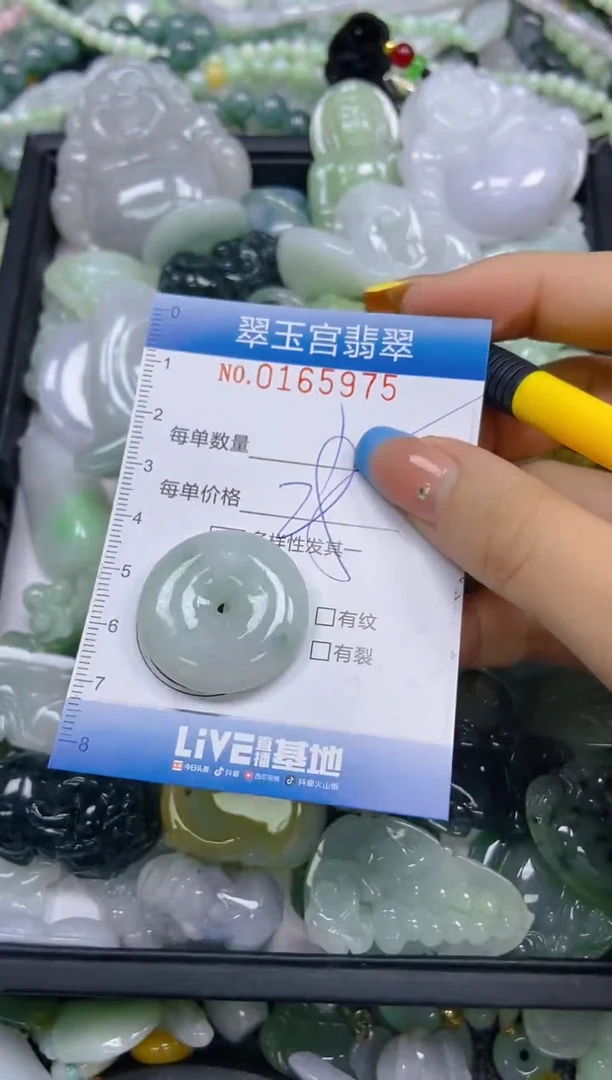 翡翠未镶嵌颈饰闪购0165975