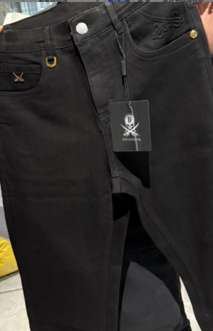 【DA双刀】秋冬新款男士直筒扩版休闲时尚百搭高端日系牛仔裤-7001