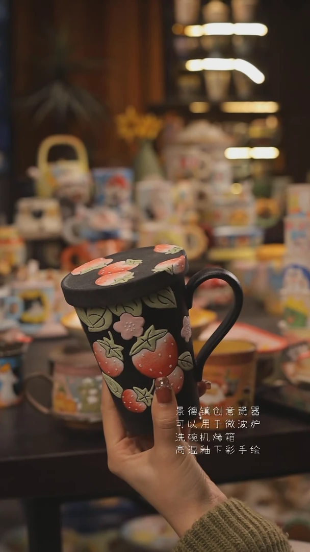 景德镇釉下彩绘设计师款式陶瓷