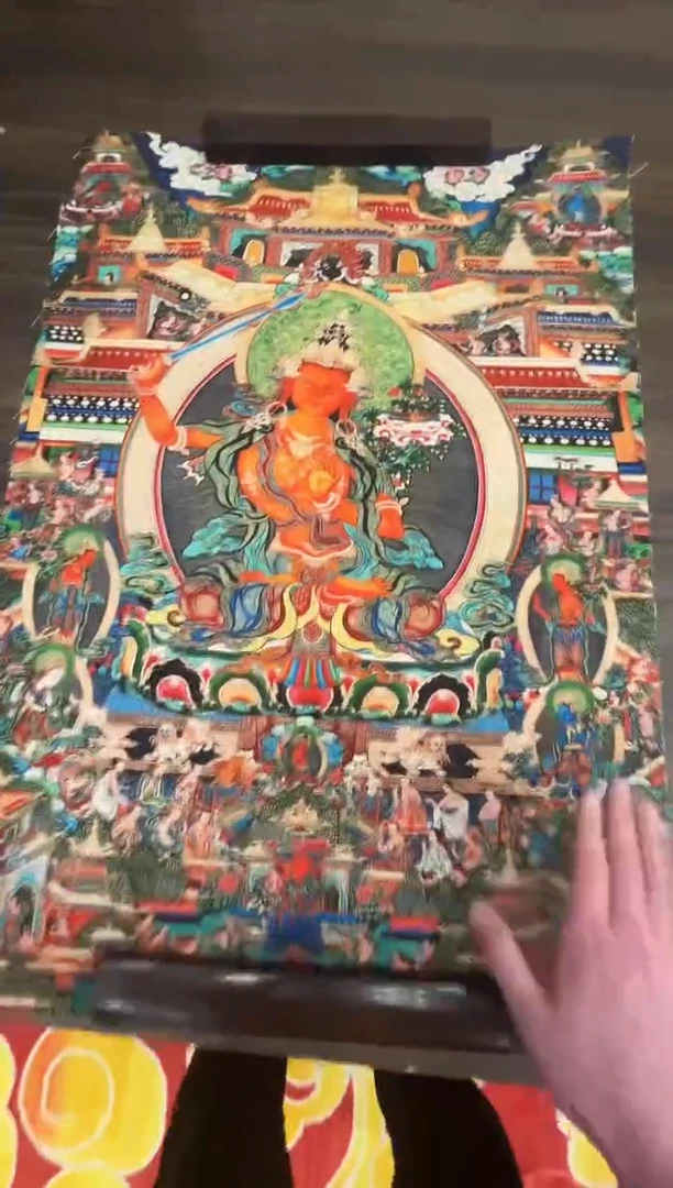 卷轴画唐卡16095