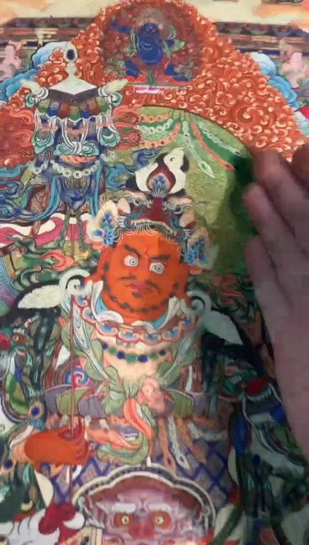 卷轴画天天的唐卡tk160