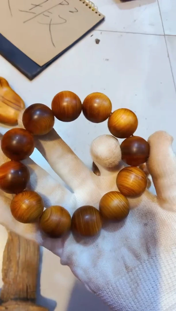 柏木（崖柏）35雷2.0单条太行崖柏陈化手把手串