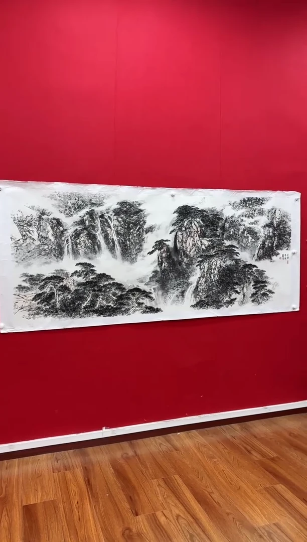 国画Z天津人美-杨燕民20平尺山水作品