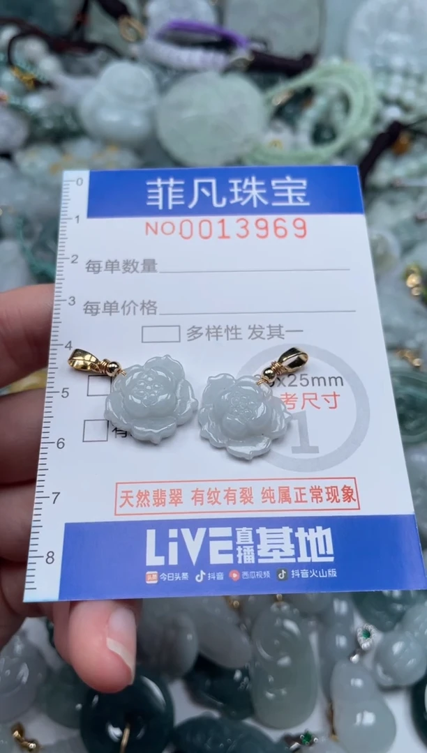 颈饰未镶嵌翡翠13969