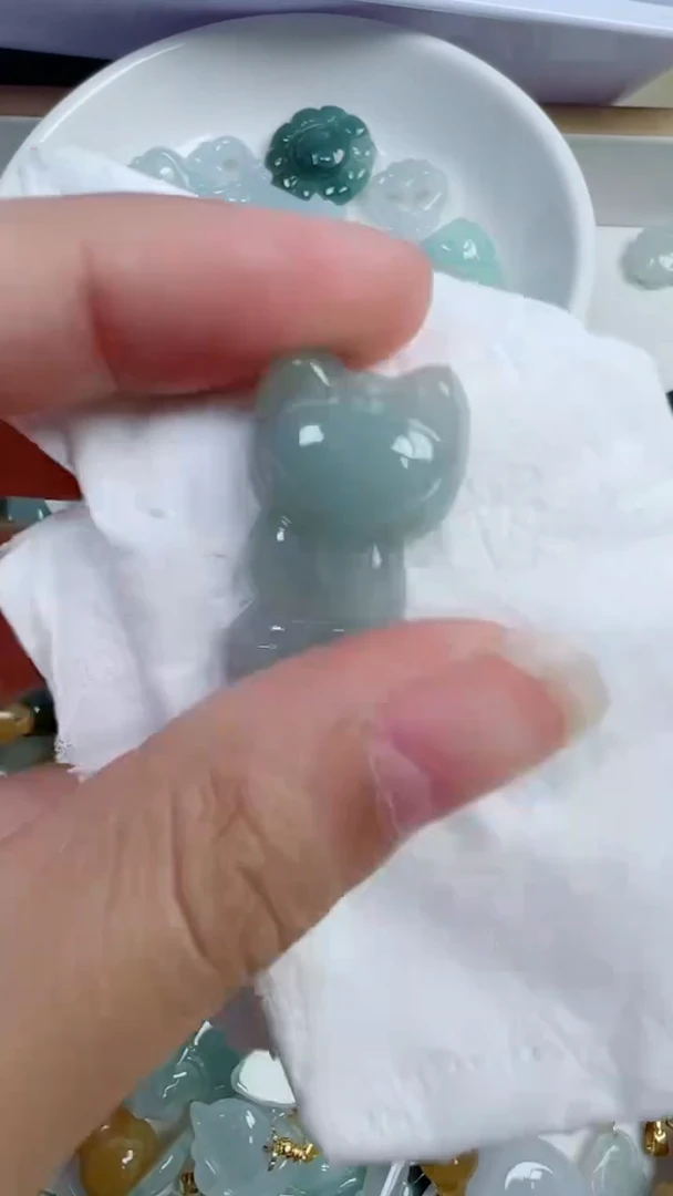 散珠翡翠331号链接，A货翡翠
