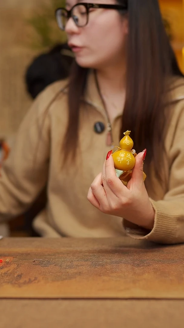 【闪购商品】389宴禾堂天然大漆小葫芦--58