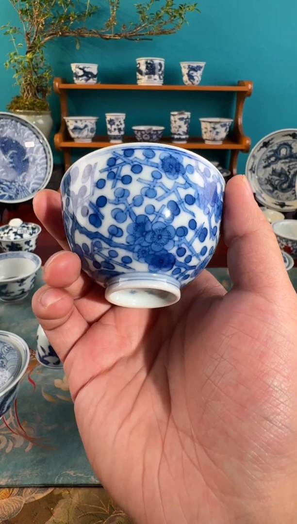 不二说瓷纯手绘杯