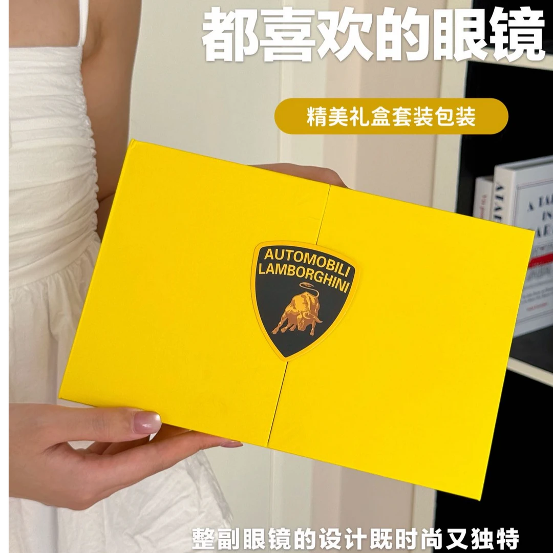 兰博基尼联名无边框素颜老花眼镜适合男女佩戴舒适显瘦时尚精美