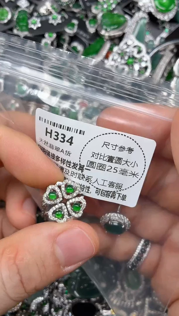 颈饰未镶嵌翡翠H334项链