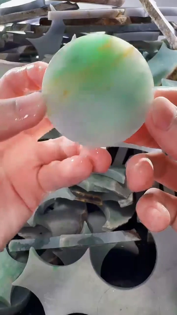 裸石翡翠缅甸翡翠A货文3063