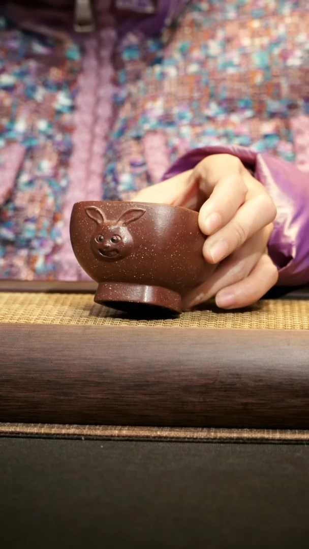 【闪购商品】紫砂茶宠表姐兔子杯