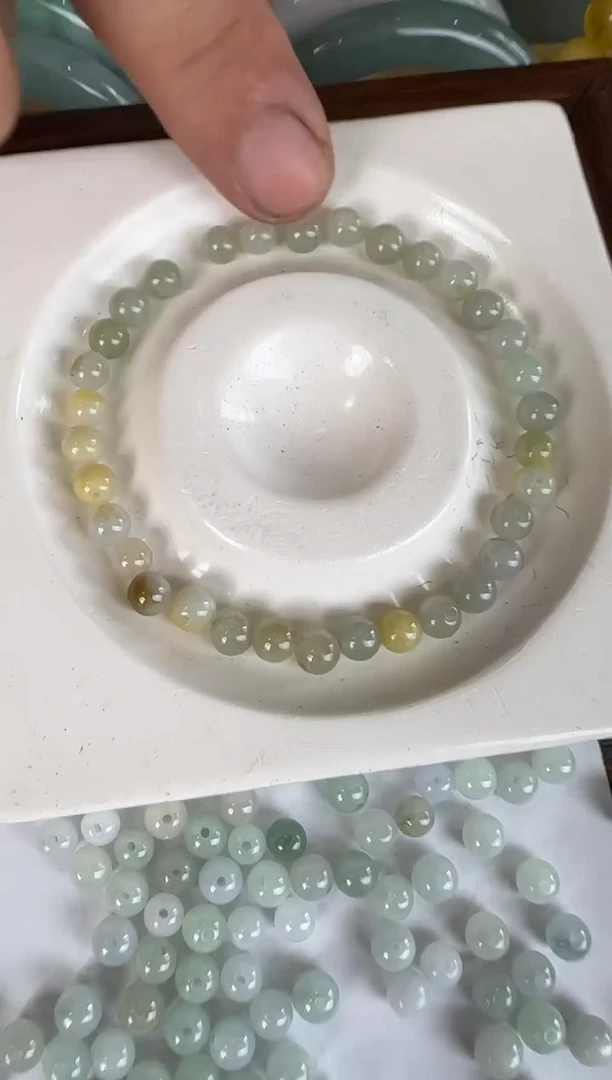 未镶嵌手链翡翠芬*手串