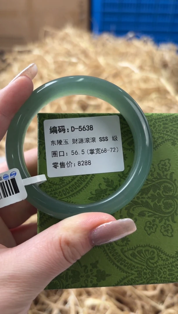 未镶嵌手镯石英质玉D-5638