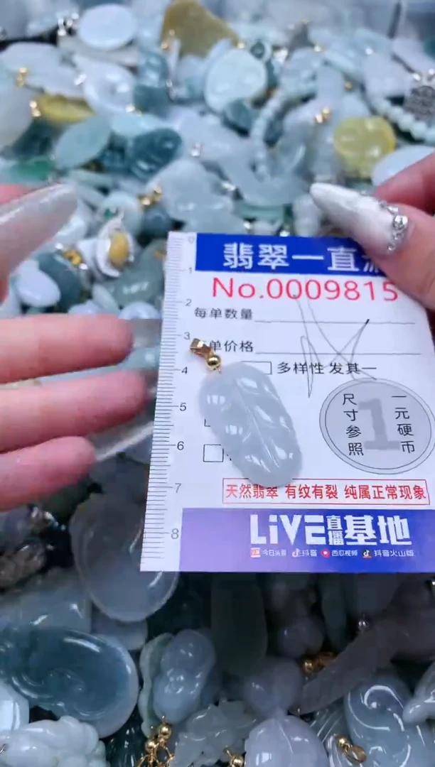 【闪购商品】翡翠吊坠(不含链)未镶嵌9815