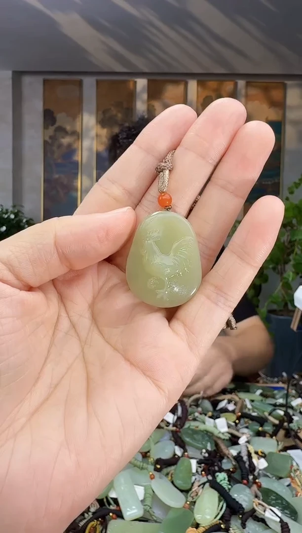 未镶嵌和田玉挂件拍一发一