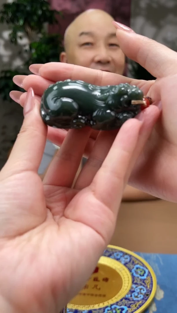 和田玉未镶嵌颈饰S384