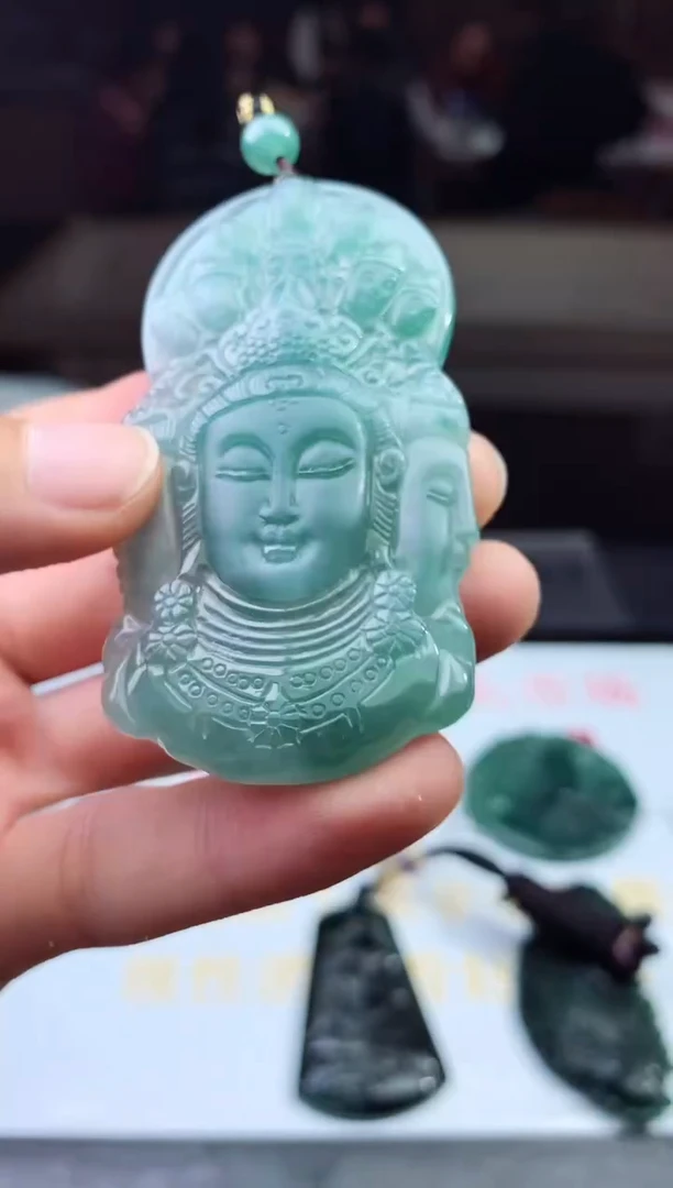 未镶嵌定制翡翠天然A货翡翠拍一发一