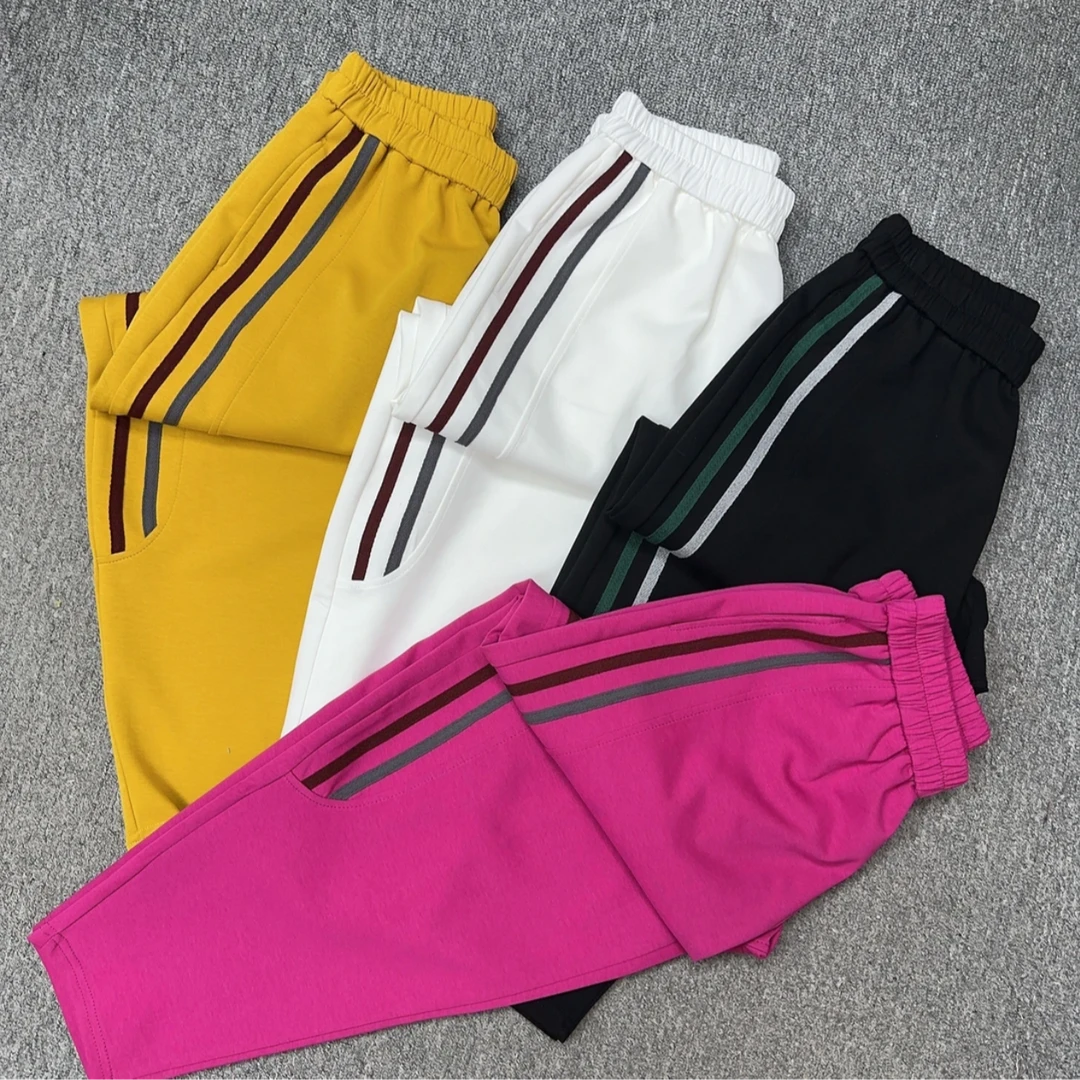 宽松休闲时尚洋气百搭透气哈伦裤