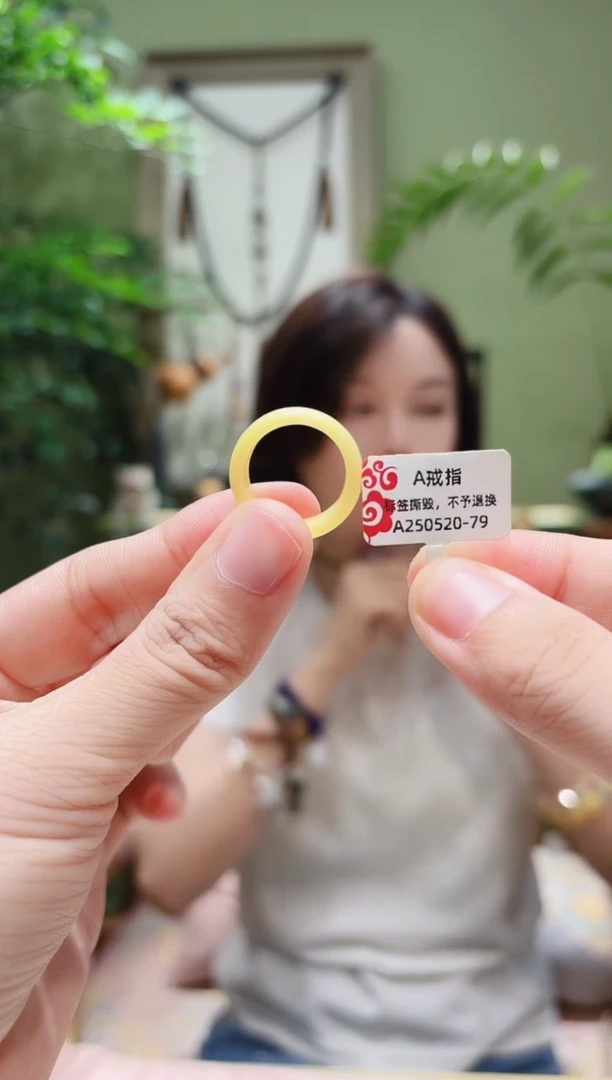 未镶嵌蜜蜡戒指i**粒蜜蜡戒指A0520-79/13-14