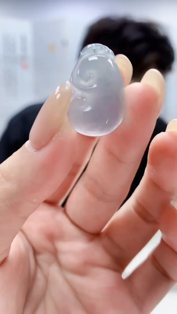 颈饰未镶嵌翡翠5145lr-jj挂件3