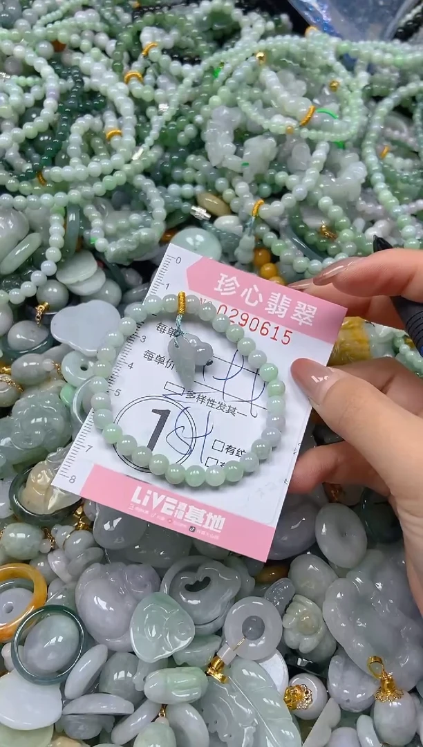 翡翠未镶嵌颈饰闪购0290615多样性发其一