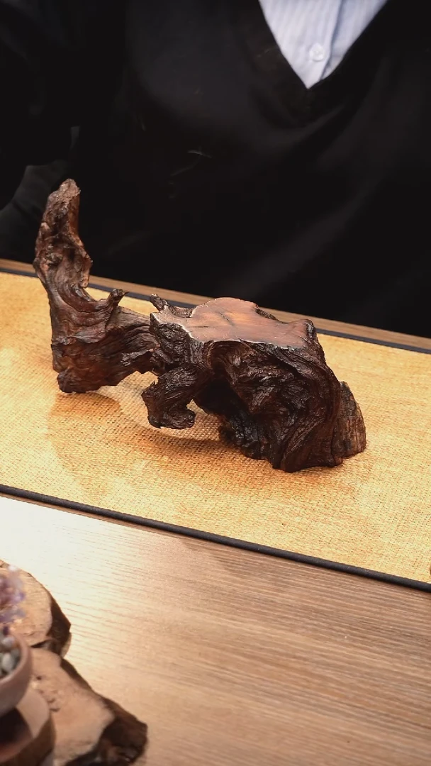 9号云小屋紫柚木摆台