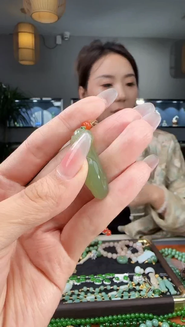 吊坠(不含链)未镶嵌和田玉1