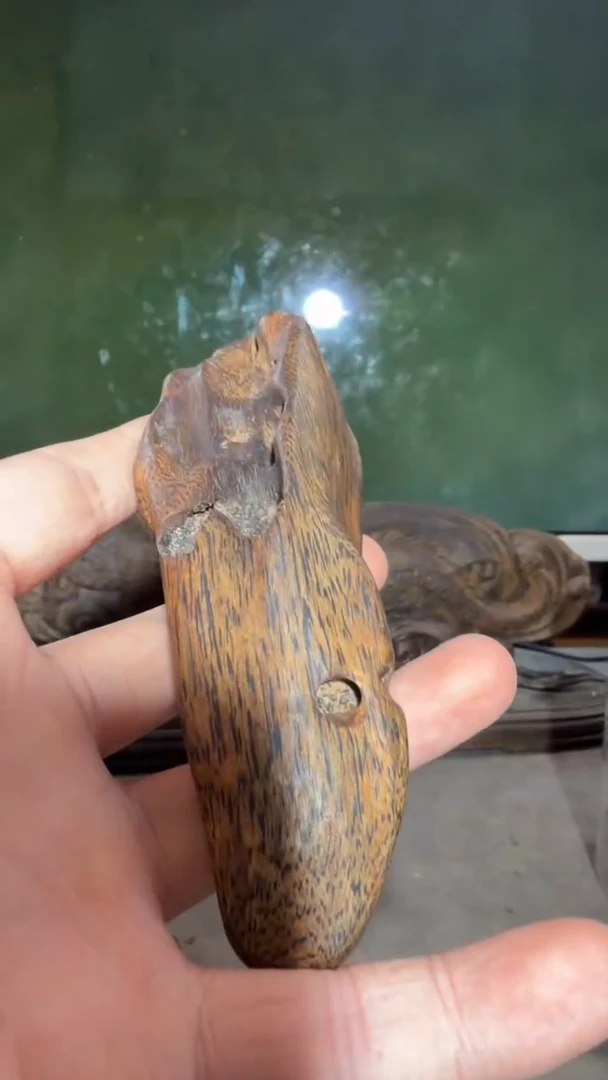 沉香手把件多样性发一