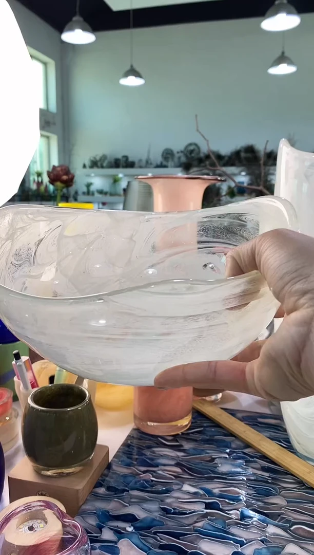 慕忆家手作琉璃花瓶