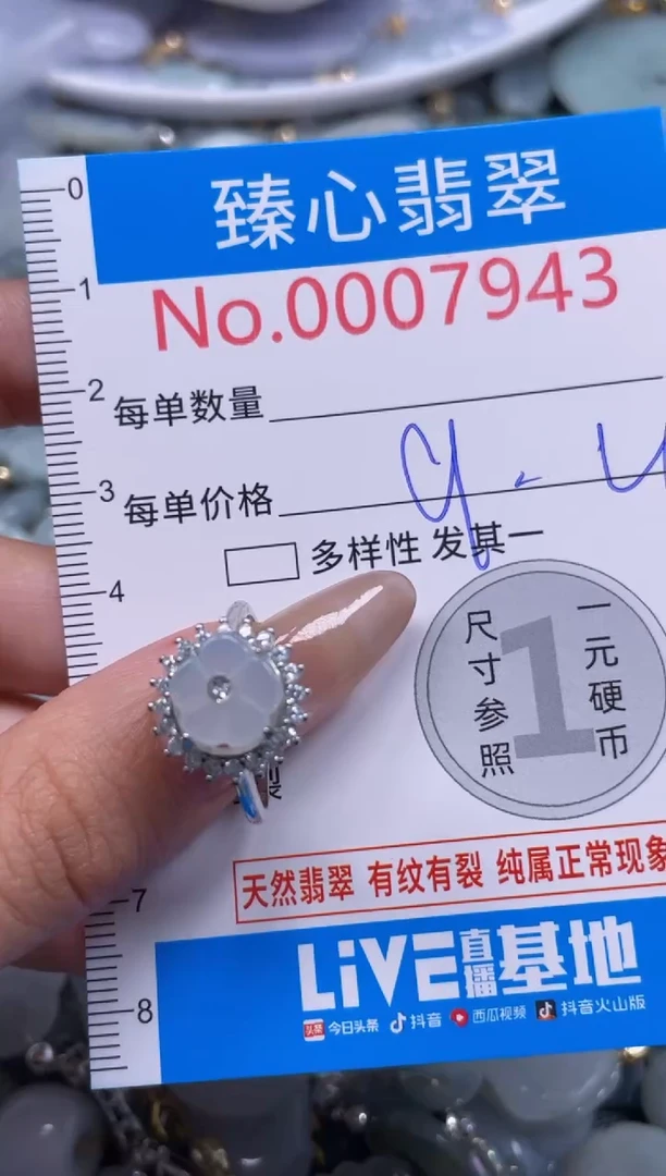 颈饰未镶嵌翡翠7943