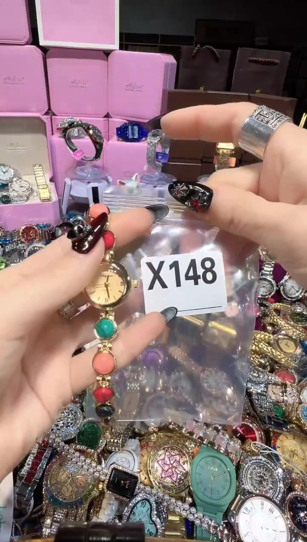 石英机芯不锈钢不锈钢直播定闪专用