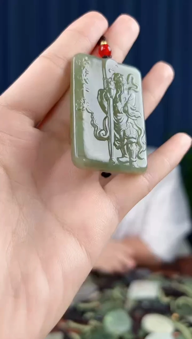 未镶嵌和田玉挂件拍一发一，
