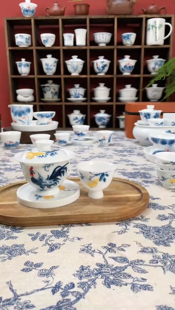 【闪购商品】盖碗/杯群芳斋闪购链接（以闪拍图片为准）