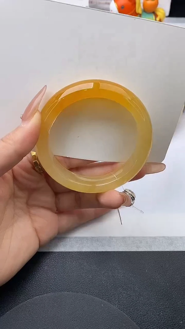 未镶嵌手镯石英质玉w67-HB54+