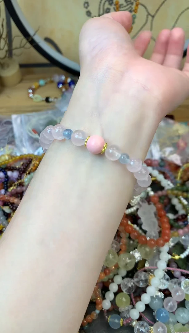 【闪购商品】水晶手链未镶嵌240手串