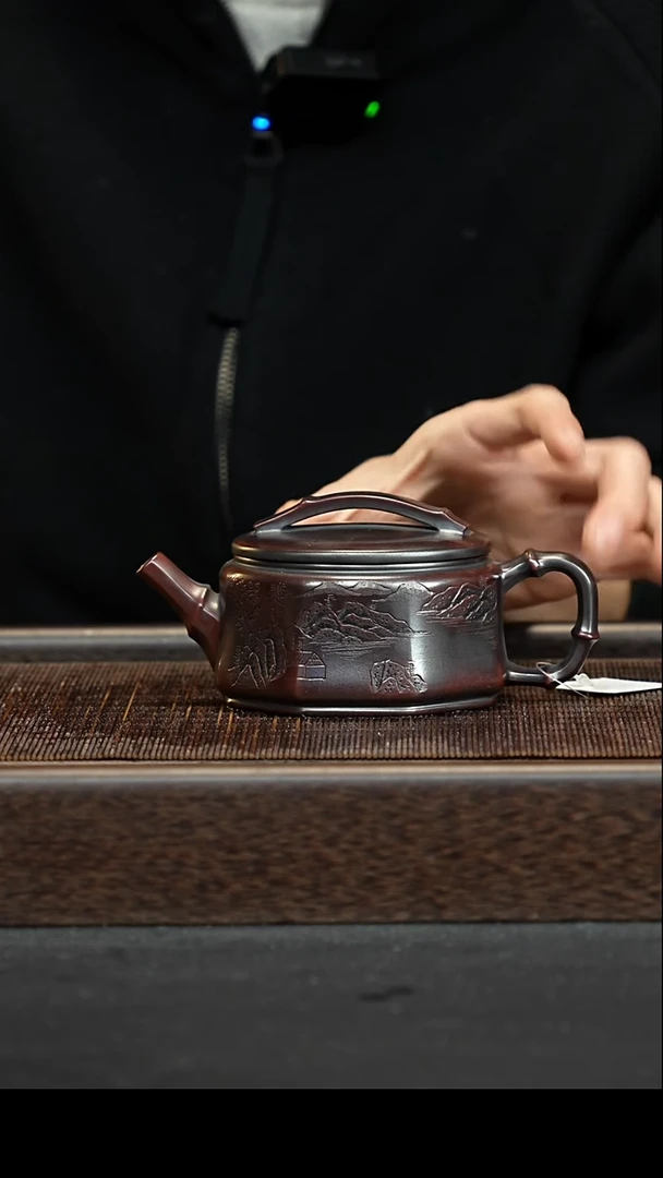 茶壶紫砂宜兴紫砂壶h60025