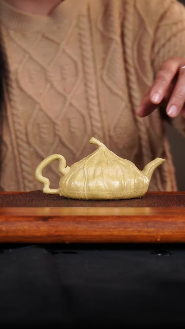 茶杯紫砂原矿全手工紫砂壶