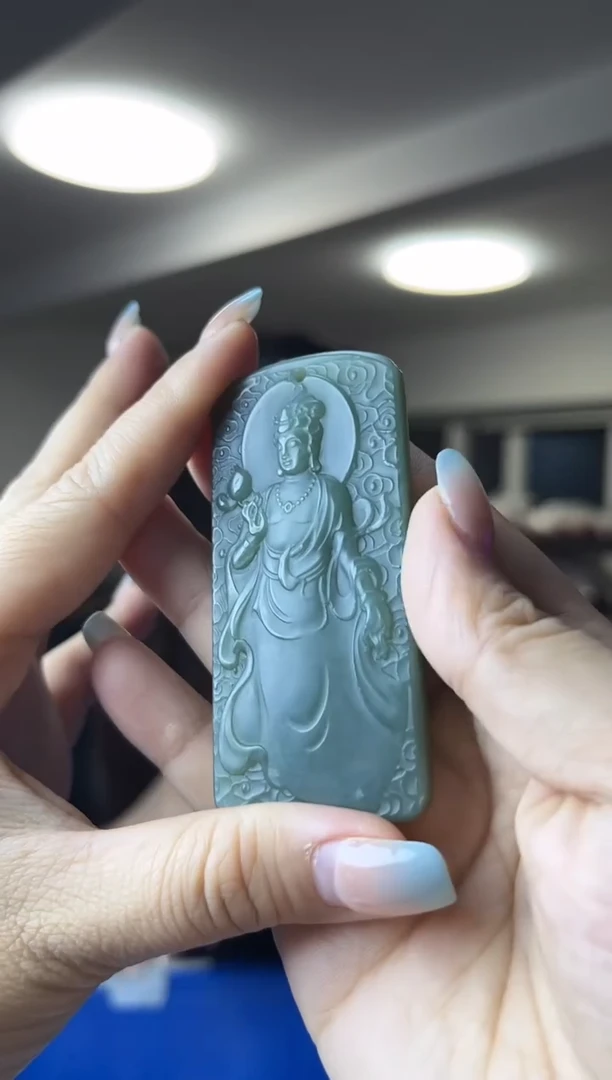 吊坠(不含链)未镶嵌和田玉**微瑕**（多样性发一件）