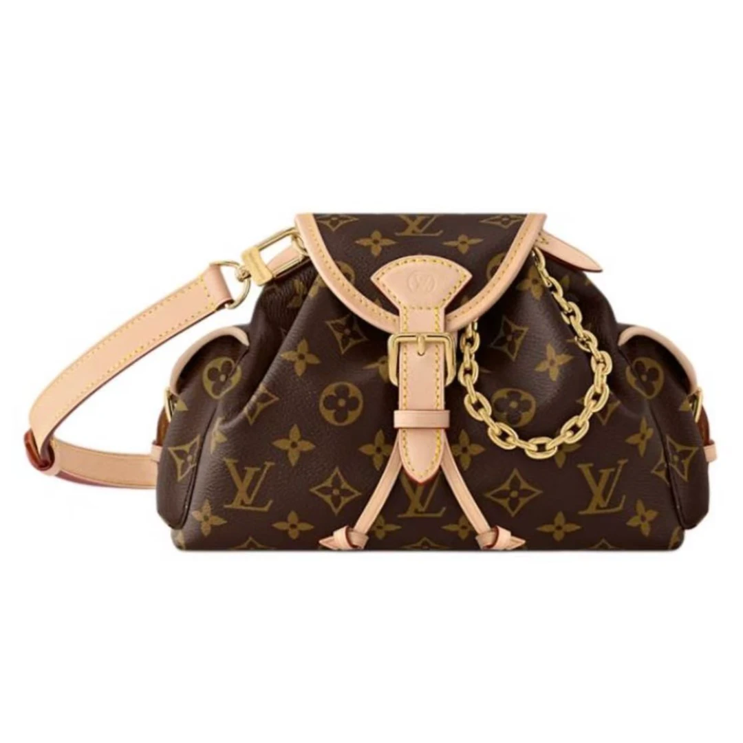 99新 LouisVuitton/路易威登 odyssee经典老花奥德赛斜挎包