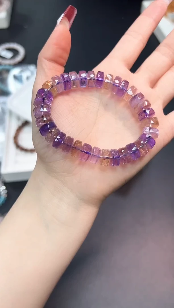 【闪购商品】水晶手串未镶嵌87V多样性发其一1条默认微瑕