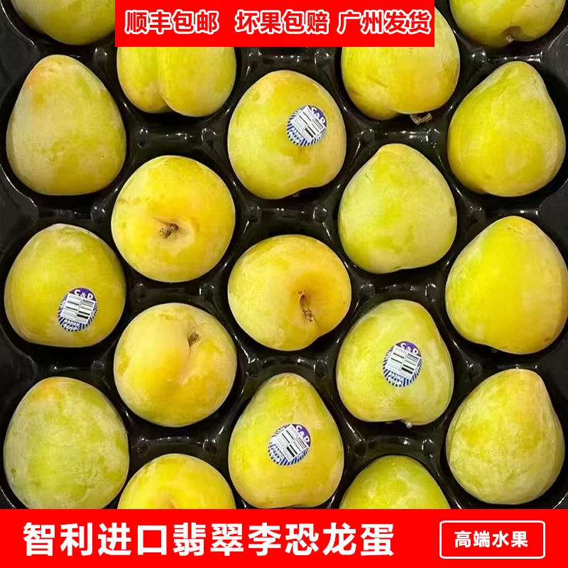 【真·进口】智利进口翡翠李恐龙蛋绿宝石李乌龟蛋1/5斤装澳洲李子