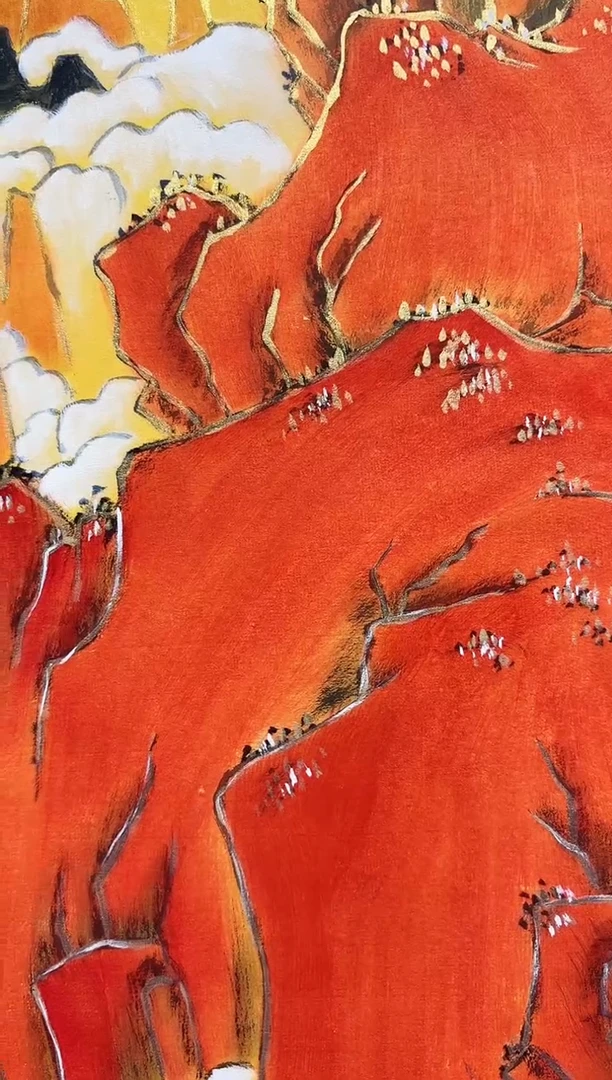 国画秦燕格国画手绘作品Y42