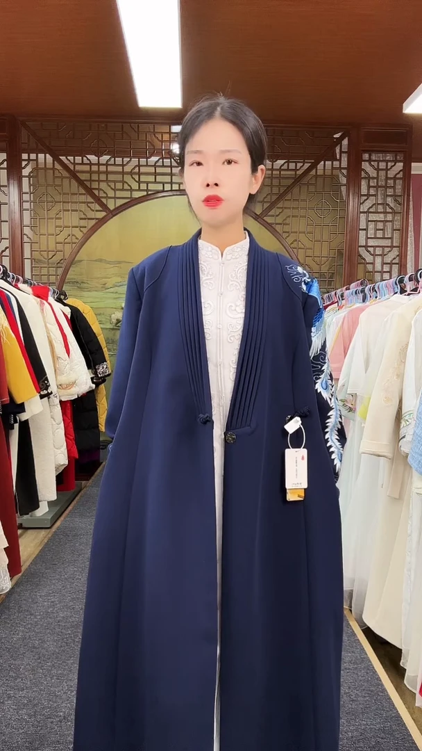 棉纶22161 瑕疵藏蓝色