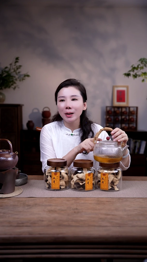 茶壶紫砂三罐陈皮搭玻璃壶