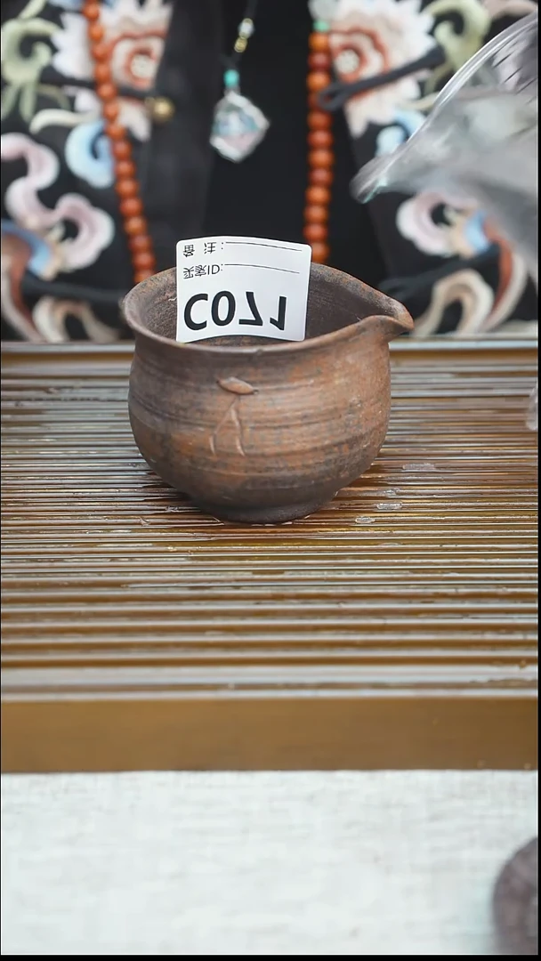 纯手工粗陶茶具每一只不一样