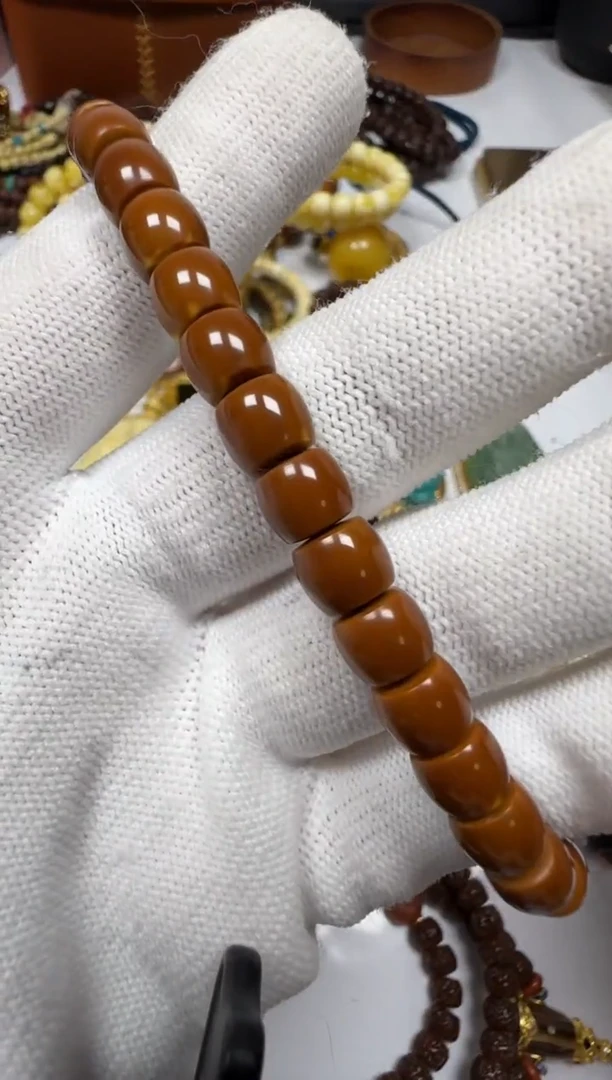 橄榄核手串核尖串