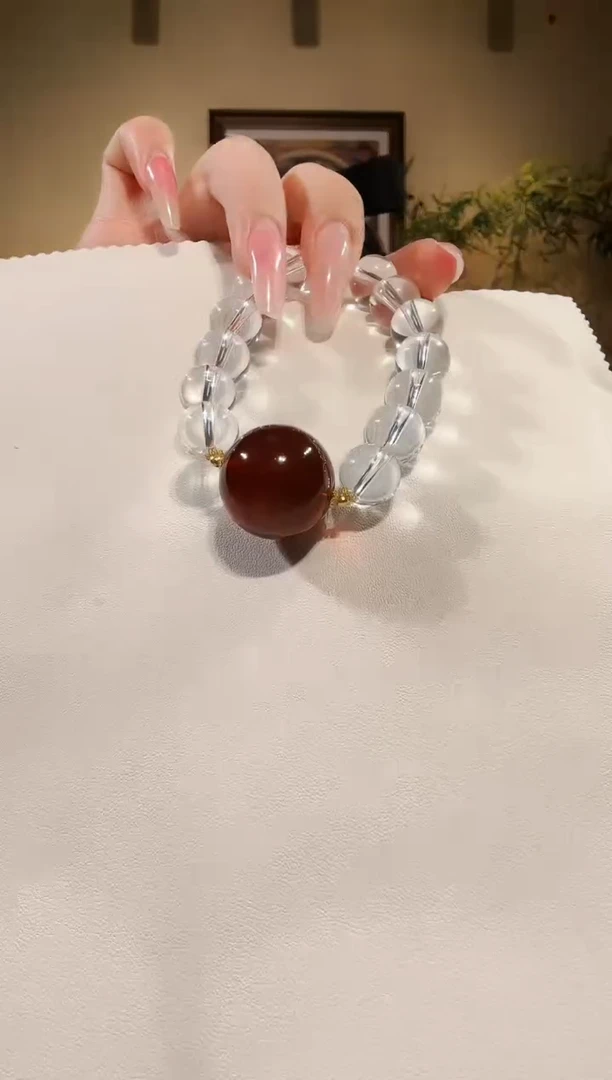 手链血珀未镶嵌手链